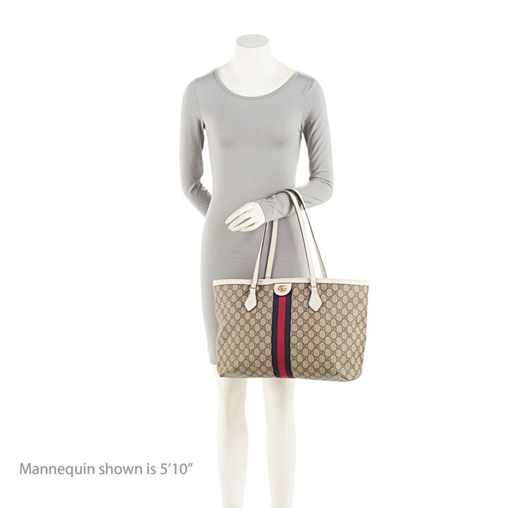 Gucci GG Supreme Ophidia Large Shopping Tote - Picture 5 of 16